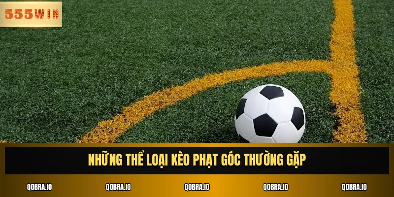 Những thể loại kèo phạt góc thường gặp